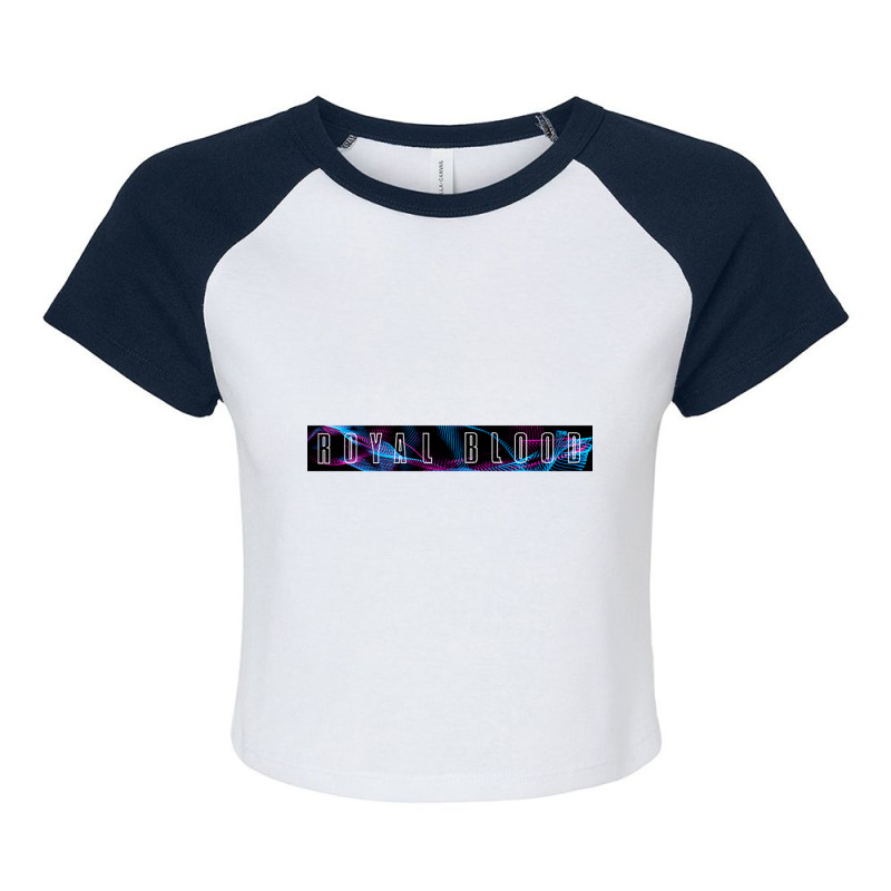 Royal Blood Raglan Crop Top by IZAHPOWE | Artistshot