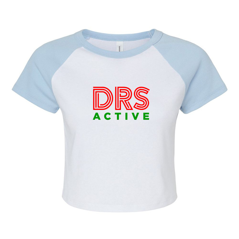 Drs Active Overtake F1 2022 1 Raglan Crop Top by DebbieElliott | Artistshot