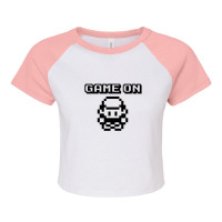 Game On (light) Raglan Crop Top | Artistshot