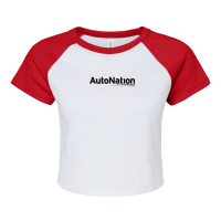 Simple Autonation Design Raglan Crop Top | Artistshot