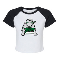 Drayton Valley Thunder Raglan Crop Top | Artistshot