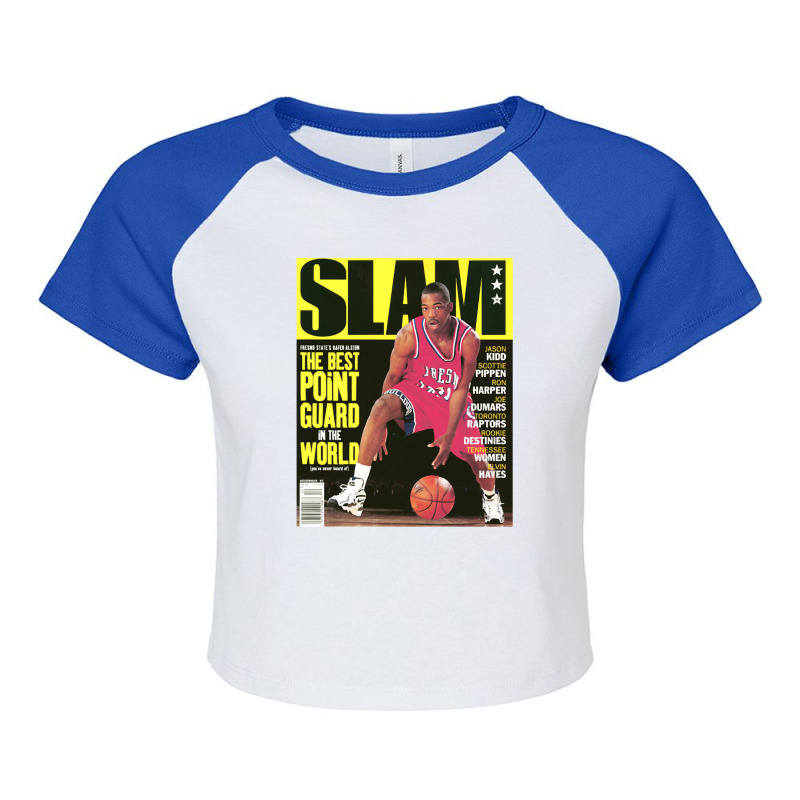 Rafer Alston Skip To My Lou Raglan Crop Top by cm-arts | Artistshot