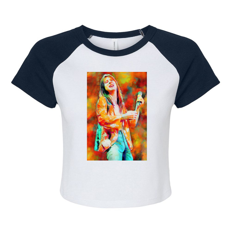 Lights Raglan Crop Top by cm-arts | Artistshot