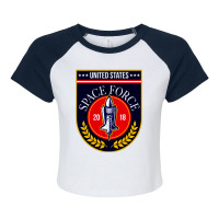 United States Space Force, United, States, Space, Force, United States Raglan Crop Top | Artistshot