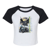 B.at.man Dark K.night City Is Safe Tonight Raglan Crop Top | Artistshot