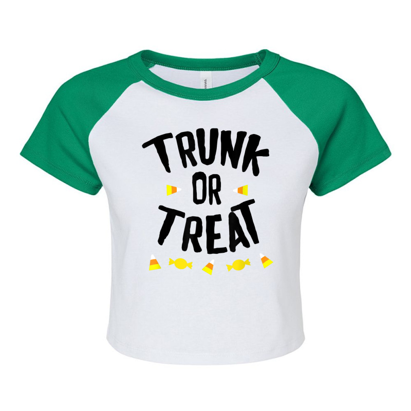 Christian Halloween Trunk Or Treat Church Raglan Crop Top by BrodyEdgmon | Artistshot