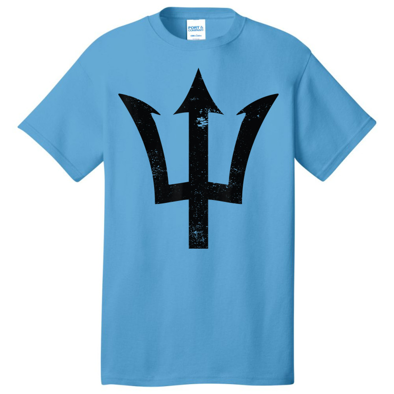 Poseidon Symbol T Shirt Trident Greek God Mythology T Shirt Basic T-shirt | Artistshot