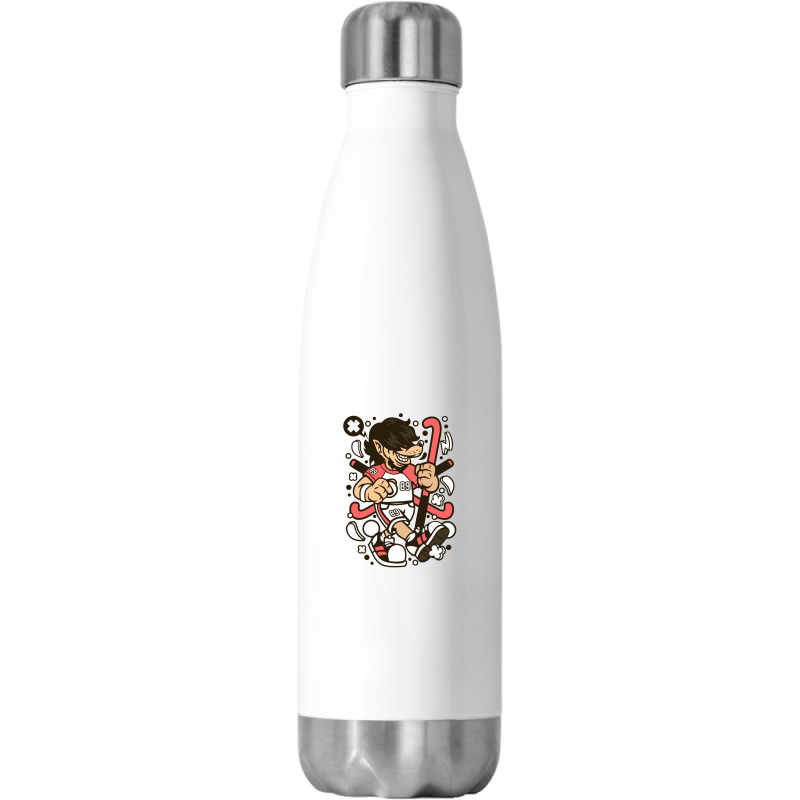Hockey Personalized Insulated 12 oz. Water Bottle