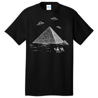 Ufo Pyramid Alien T Shirt Basic T-shirt | Artistshot