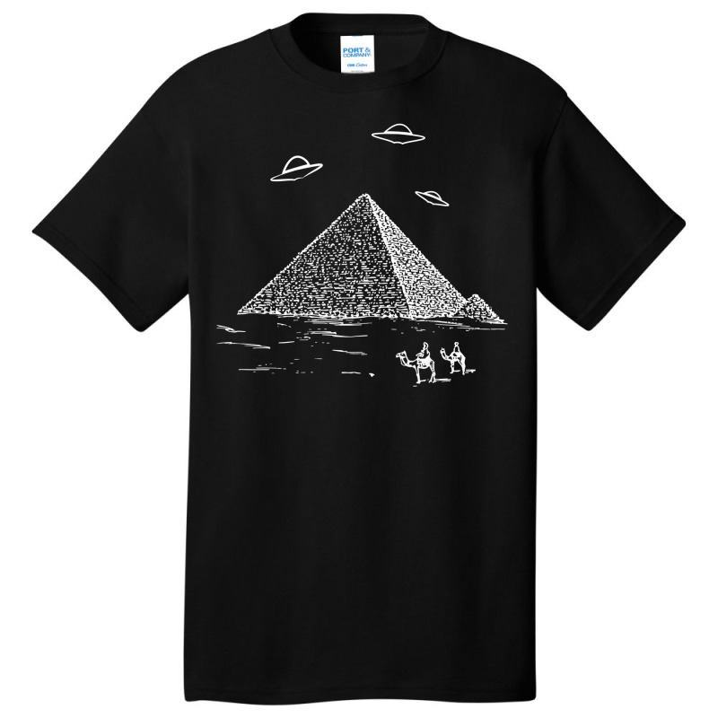 Ufo Pyramid Alien T Shirt Basic T-shirt | Artistshot