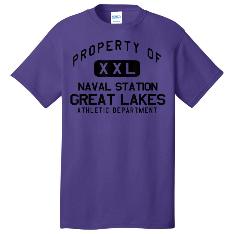 Property Of Naval Station Great Lakes Athletic Department T Shirt Basic T-shirt by kalerttjay | Artistshot