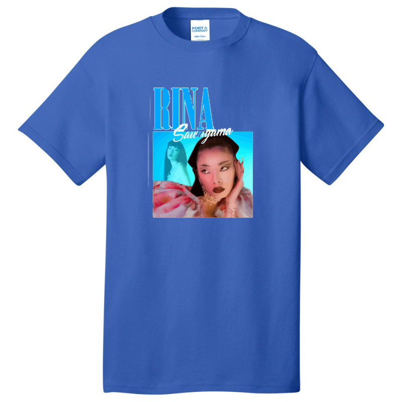 Rina Sawayama Vintage ‘90s Hip Hop Graphic,rina,sawayama,music,pop,h Basic T-shirt | Artistshot