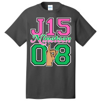 J15 Nineteen 08 Founder's Day Aka Women Hand Sign Basic T-shirt | Artistshot