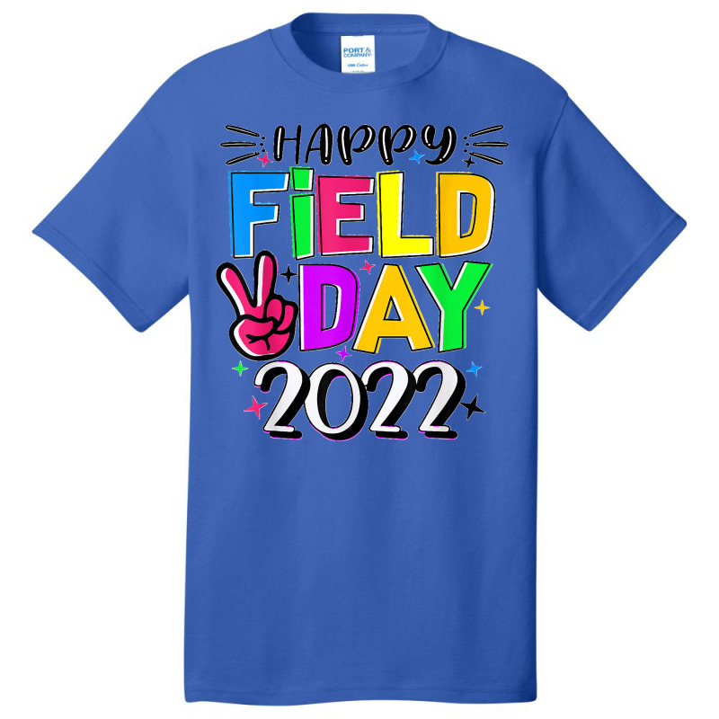 Happy Field Day Let The Games Begin Kids Boys Girls Teachers Basic T-shirt | Artistshot