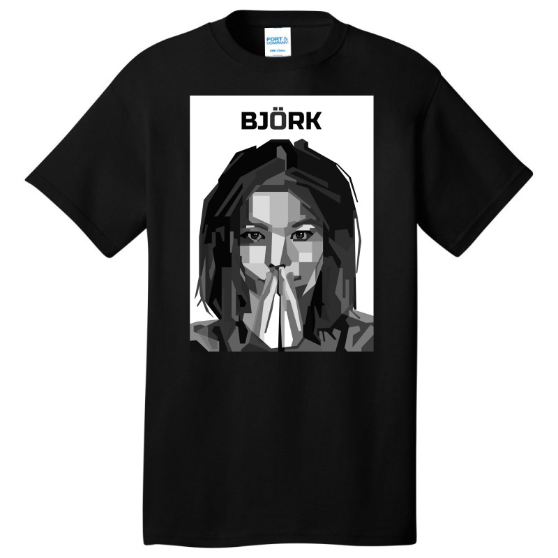 Vintage  Bjork Pretty My Favorite People Basic T-shirt by ArtistStacy | Artistshot