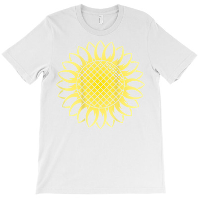Sunny Yellow Flower Hello Graphic T Shirt T-shirt Designed By Suarez Greenantonia