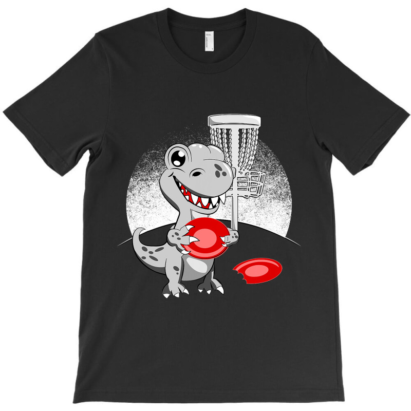 Cute Dinosaur Trex Loves Dino Disc Golf T-shirt | Artistshot