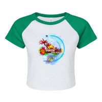 Tenerife Canary Island Raglan Crop Top | Artistshot