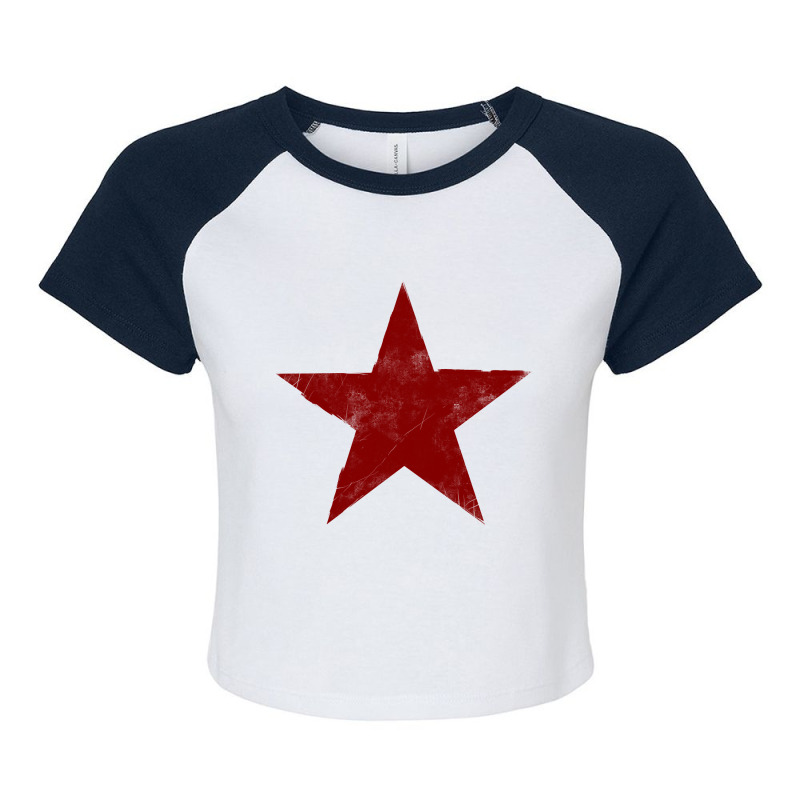 Grunge Star Raglan Crop Top by Kosdapen517 | Artistshot