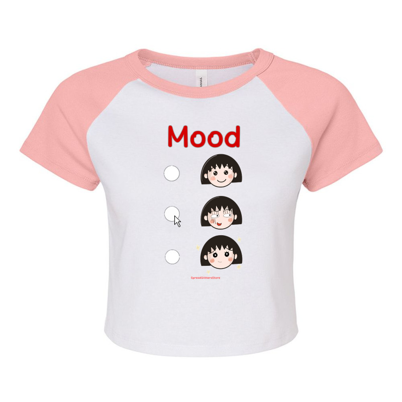 Mood Raglan Crop Top by Kandurip541 | Artistshot