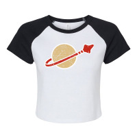 Classic Spaceman 1978 Vintage Essential' Raglan Crop Top | Artistshot