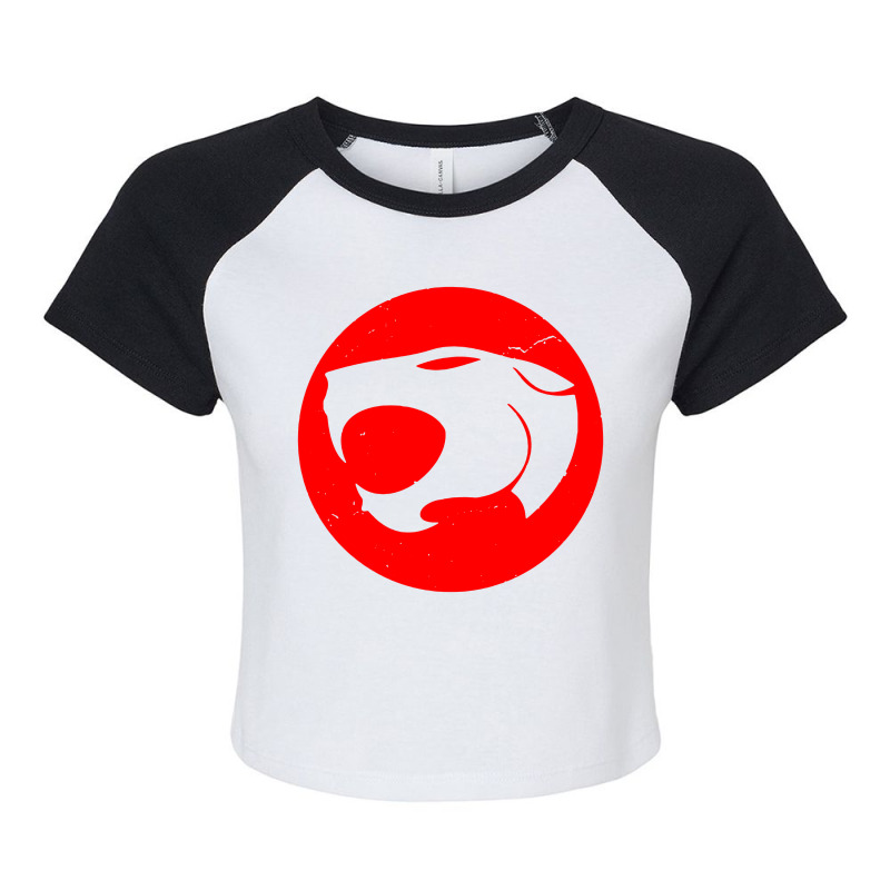 Thundercats Raglan Crop Top by cm-arts | Artistshot