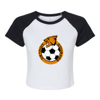 Detroit Cougars Raglan Crop Top | Artistshot