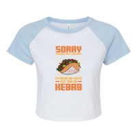 Doner Kebab Turkish Cuisine Fastfood Dürüm Raglan Crop Top | Artistshot