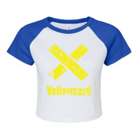 Yellowcard Classic Rock Raglan Crop Top | Artistshot