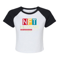 Nft Millionaire Loading   Crypto Hodl T Shirt Raglan Crop Top | Artistshot