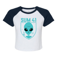 Sum41 Raglan Crop Top | Artistshot