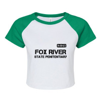 Fox River State Penitentiary - Prison Break Raglan Crop Top | Artistshot