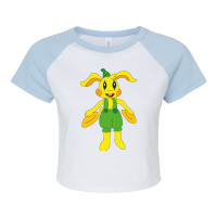 Poppy Playtime Chapter 2 Bunzo The Bunny Raglan Crop Top | Artistshot