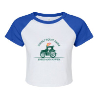 Diddly Squat Farm Green Gift For Fans Raglan Crop Top | Artistshot