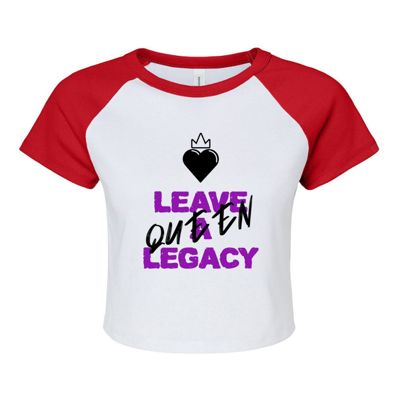 Leave A Legacy Raglan Crop Top by cm-arts | Artistshot