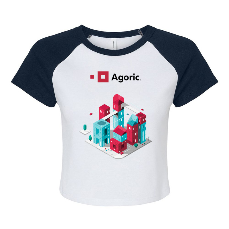 Agoric Community Raglan Crop Top by MOSESWOODS | Artistshot