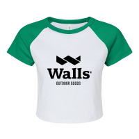 Get The Job Done With Outdoor Good Walls Raglan Crop Top | Artistshot