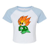 Evil Carnation (cagney Carnation) Classic Raglan Crop Top | Artistshot