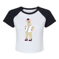 Blooper! Raglan Crop Top | Artistshot