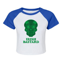 Men's Irish St Patricks Day T Shirt  Irish Bastard Raglan Crop Top | Artistshot