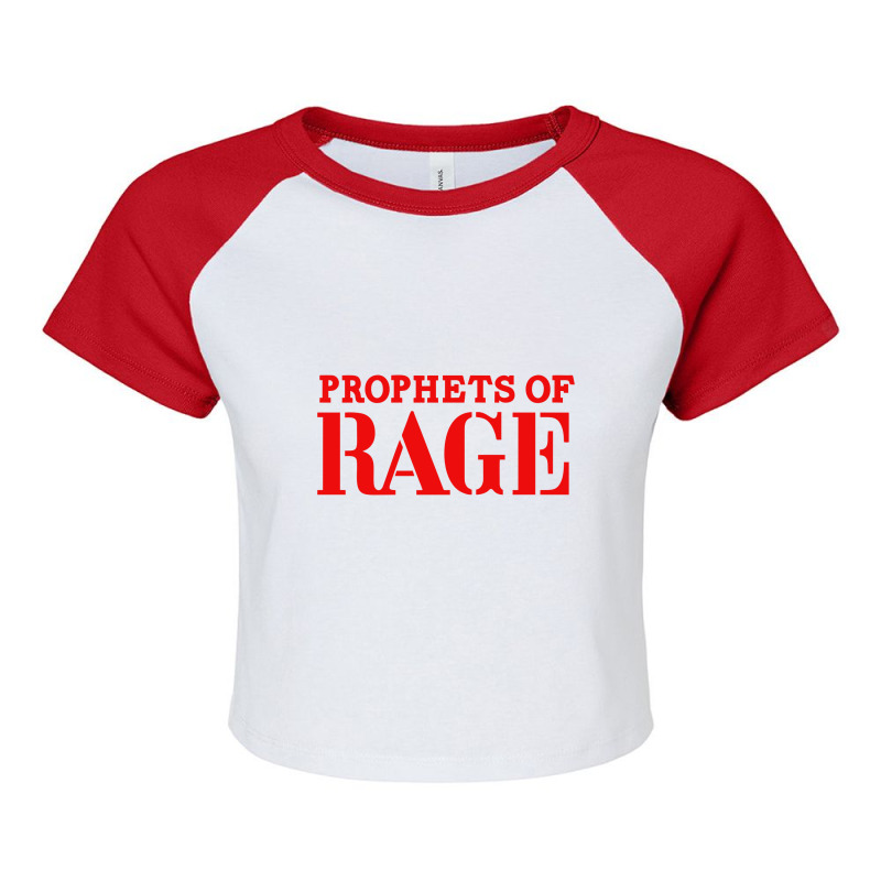 Prophets Of Rage Raglan Crop Top by cm-arts | Artistshot