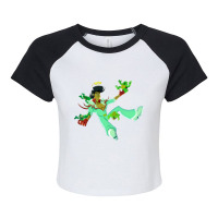 Mutation Situation Raglan Crop Top | Artistshot