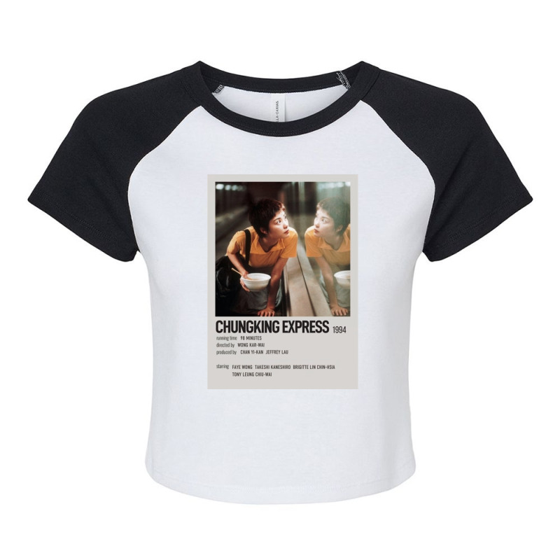 Chungking Express Raglan Crop Top by cm-arts | Artistshot