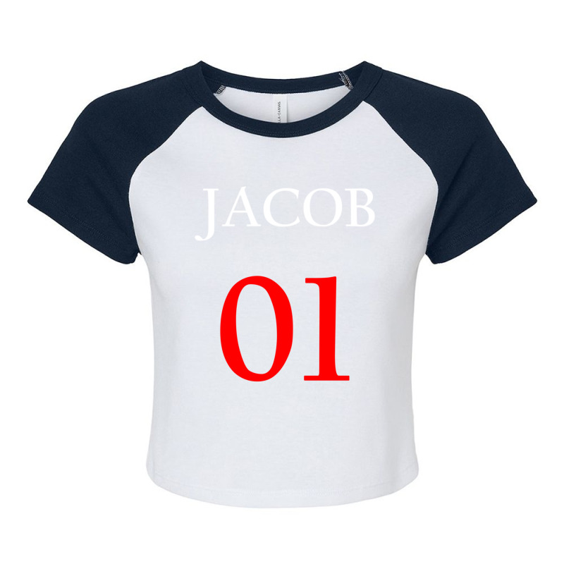 Vampire Baseball Jacob 01 Twilight Saga Active Raglan Crop Top by BILLYJOHNSON | Artistshot