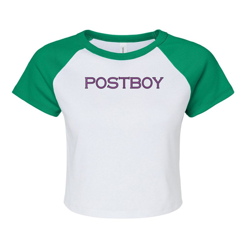 Postboy Post Boy Green Alien Dragon Casual Wear Cosplay Raglan Crop Top by SelwynOman | Artistshot