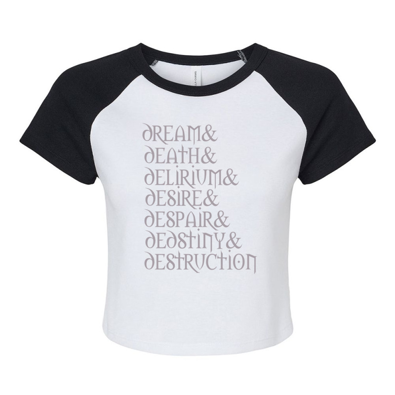 The Endless - Stylized Raglan Crop Top by TERESALIRES | Artistshot