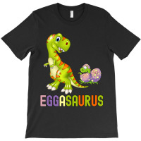 Cute Eggasaurus Stegosaurus Egg Dinosaur Happy Eas T-shirt | Artistshot