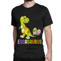 Cute Eggasaurus Stegosaurus Egg Dinosaur Happy Eas Classic T-shirt | Artistshot