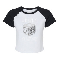 Curiosity Killed... Raglan Crop Top | Artistshot