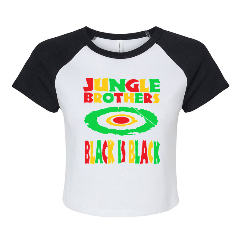 Jungle Brothers Raglan Crop Top by cm-arts | Artistshot